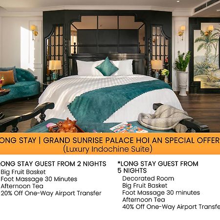 Grand Sunrise Palace Hoi An- A Luxury Indochine Hotel & Spa Dış mekan fotoğraf